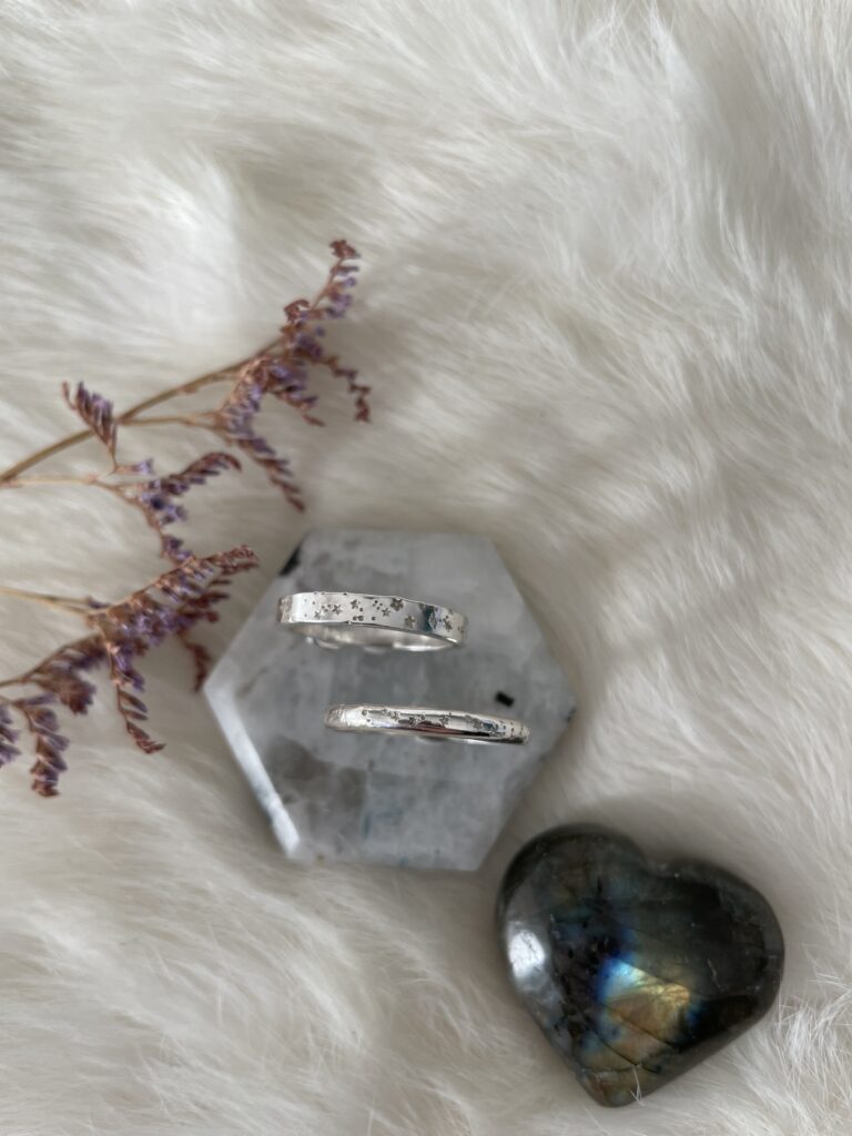 Sky full of stars ring sterrenbeeld ring zilver