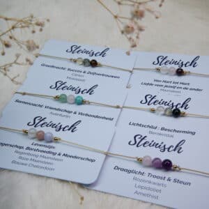 armbandje sieraad rouw liefde edelsteen zwangerschap borstvoeding succes zelfvertrouwen bescherming