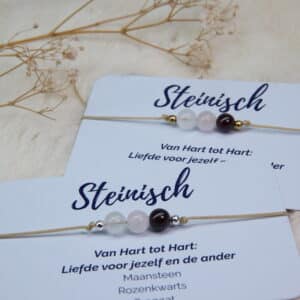 armbandje sieraad rouw liefde edelsteen zwangerschap borstvoeding succes zelfvertrouwen bescherming