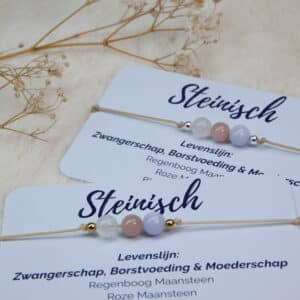 armbandje sieraad rouw liefde edelsteen zwangerschap borstvoeding succes zelfvertrouwen bescherming