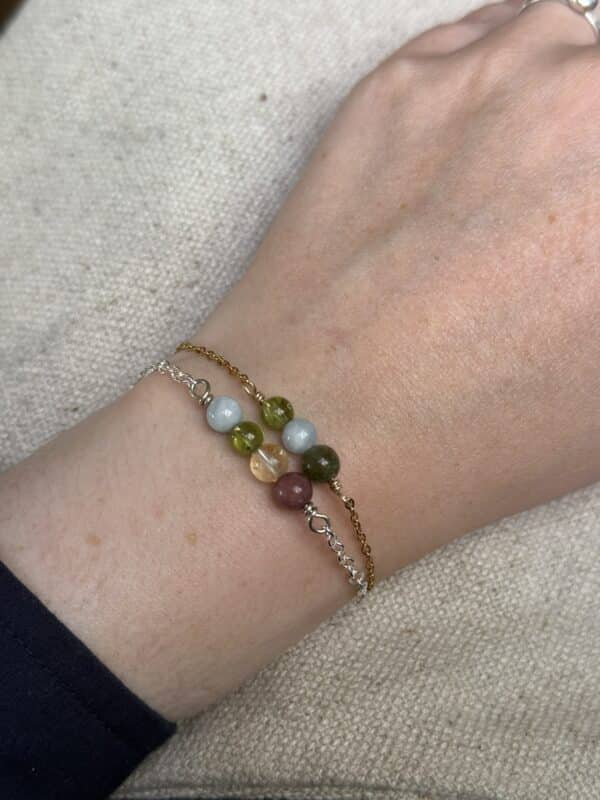 geboortesteen armband