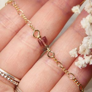 gold filled goud toermarlijn armband