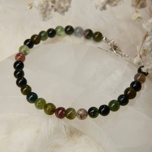 Toermalijn armband zilver