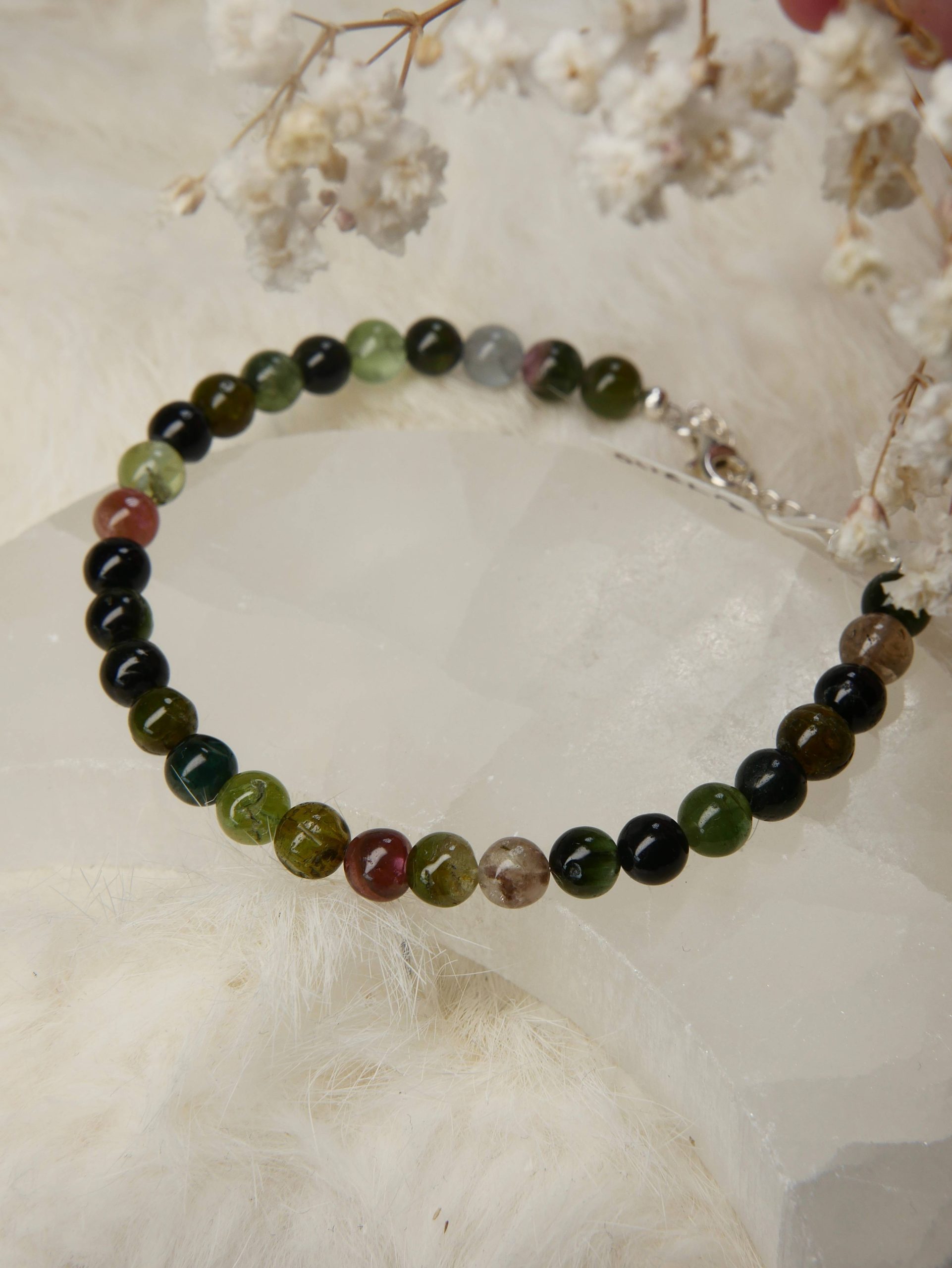 Toermalijn armband zilver
