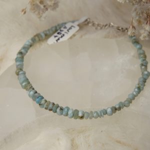 larimar armband zilver