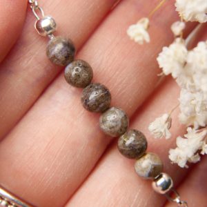 armband opaal zilver andamooka