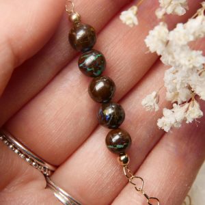 gold filled gouden opaal armband handgemaakt goud